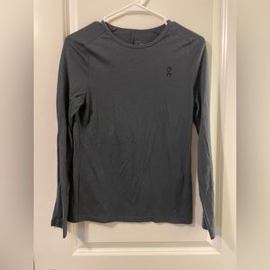 On Cloud long sleeve running shirt